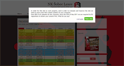 Desktop Screenshot of nk-lesce.si